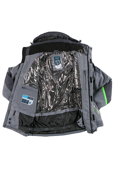Мужская горнолыжная Куртка High Experience Серый, 6980113