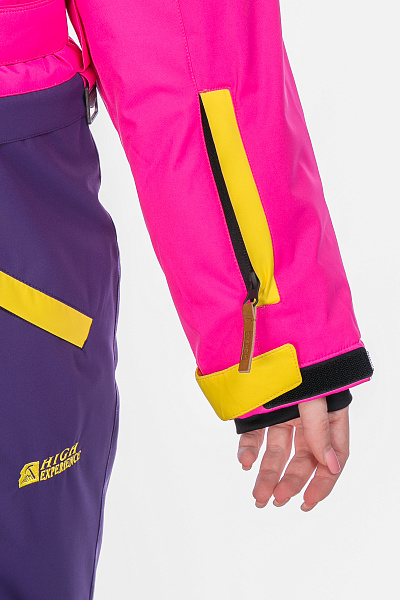 Женский горнолыжный Комбинезон High Experience Малиновый, 6980373