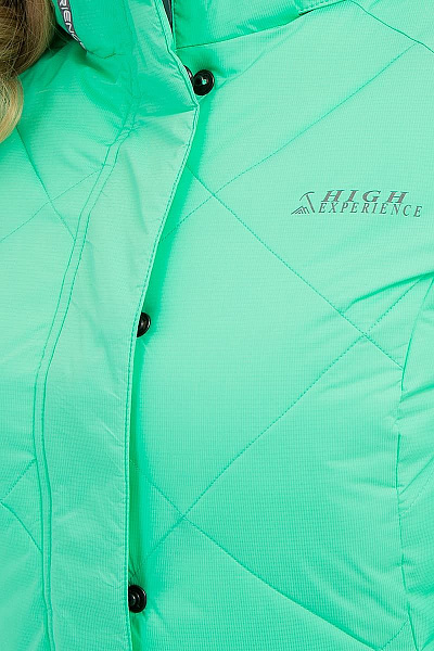 Женский горнолыжный Пуховик High Experience Мятный, 6980220