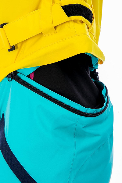 Женский горнолыжный Комбинезон High Experience Бирюзовый, 6980247