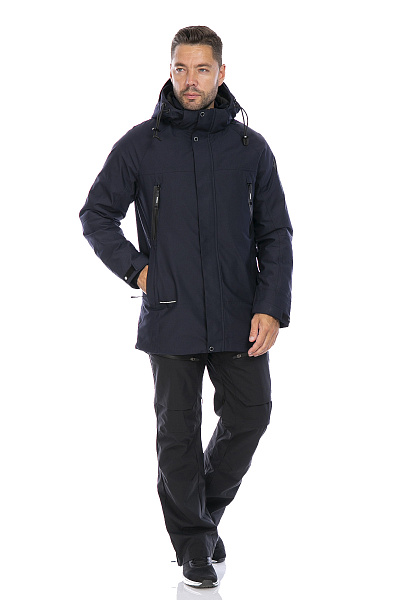 Мужская зимняя Парка WHS Темно-синий, 8783286