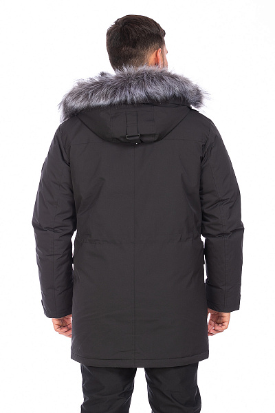 Парка WHS Черный, 8783418