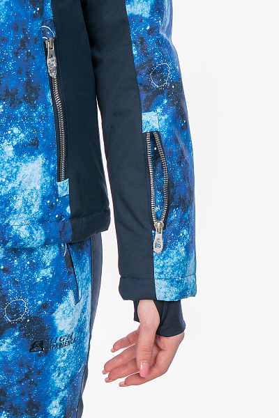 Женская горнолыжная Куртка High Experience Синий, 6980370