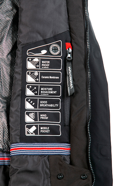 Мужская горнолыжная Куртка WHS Темно-серый, 8783329