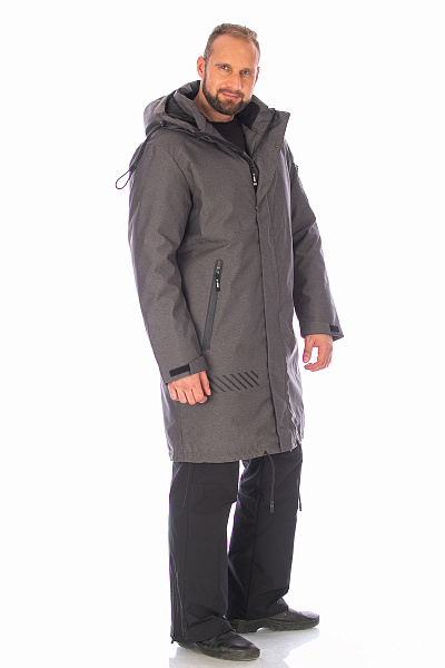 Мужской зимний Костюм Lafor Темно-серый, 767067K1