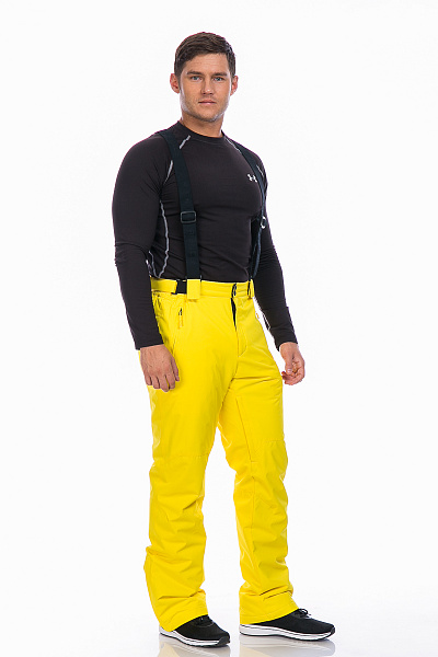 Мужские горнолыжные Штаны High Experience Желтый, 6980190