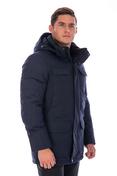 Мужская зимняя Куртка WHS Темно-синий, 8783166