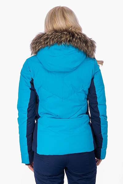Женский горнолыжный Пуховик Running River Голубой, 827827