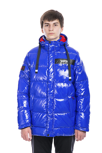 Детский зимний Пуховик WHS Синий, 8783297