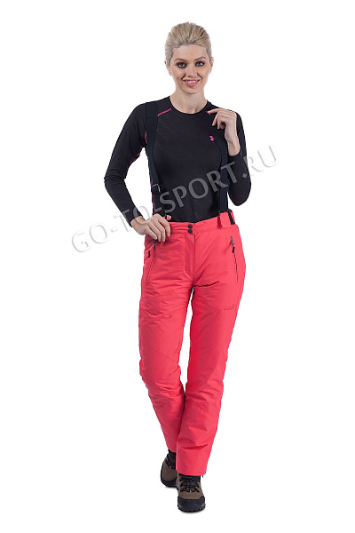 Женские горнолыжные Штаны High Experience Коралловый, 6980120