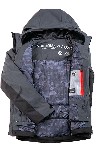 Куртка WHS Темно-серый, 8783388