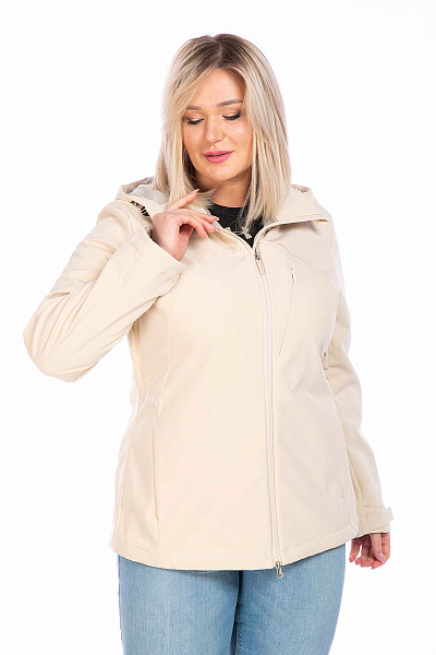 Куртка WHS Бежевый, 8783439